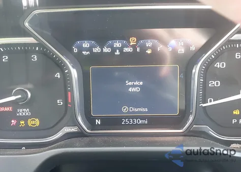 2020 GMC Sierra 2500Hd 4Wd Standard Bed At4 из США, поврежденный, VIN 1GT49PEY7LF334946